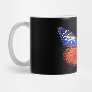 Taiwanese Flag  Butterfly - Gift for Taiwanese From Taiwan Mug